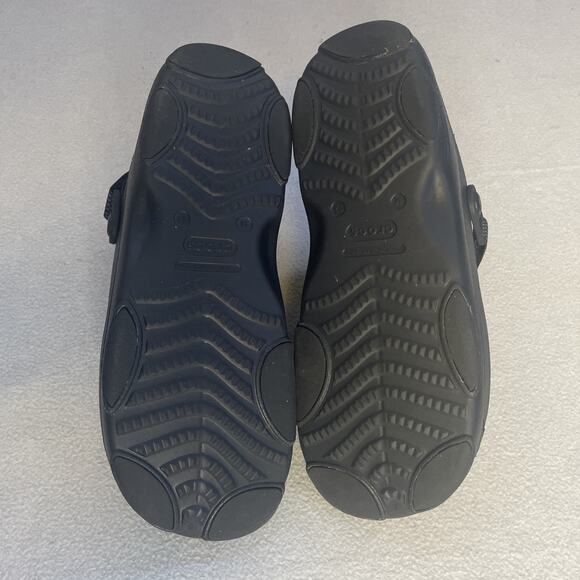 Crocs Classic All-Terrain Sandals Black Unisex size 12 Two-Strap Hook & Loop main image 9